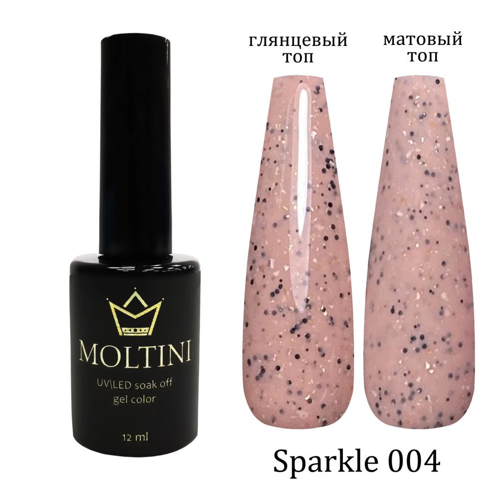 Moltini, Гель-лак Sparkle 4